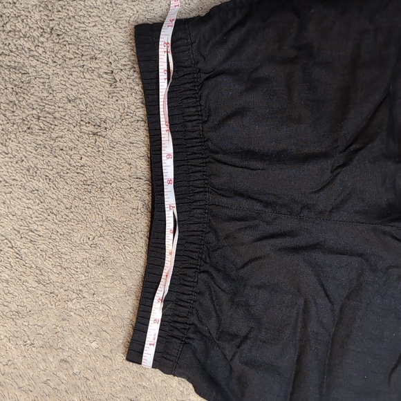 Old Navy Women's High Rise Straight leg Linen Blend Pants stretch waist … - Picture 10 of 13